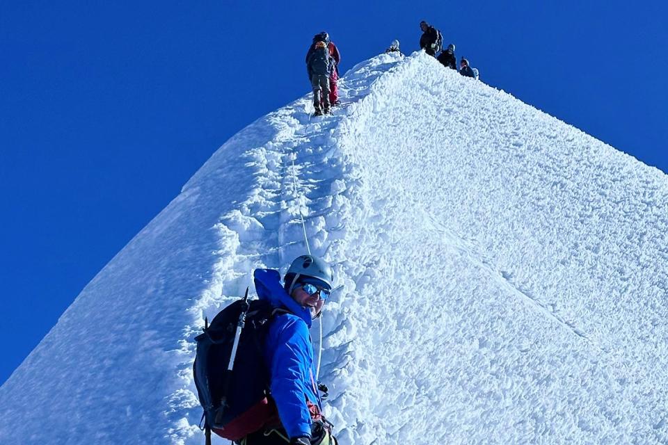 Island Peak Climbing from Chhukung